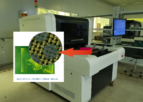 1270dpi PCB دستگاه قرار گرفتن در معرض اشعه ماوراء بنفش 900x1000mm فناوری DMD DLP